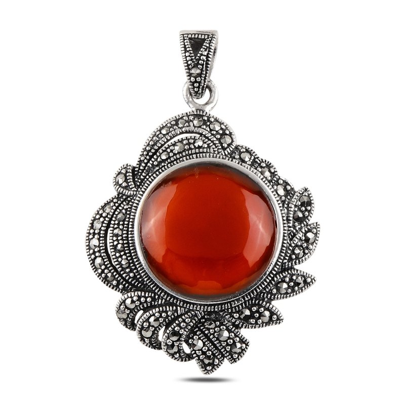 Red%20Agate%20&%20Marcasite%20Pendant