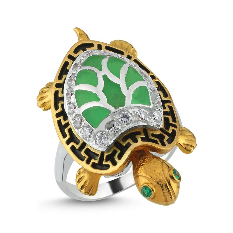 Turtle%20CZ%20Ottoman%20Style%20Ring