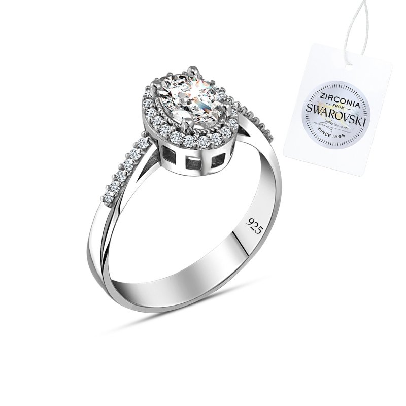 Swarovski%20Zirconia%20Halo%20Oval%20Solitaire%20Ring