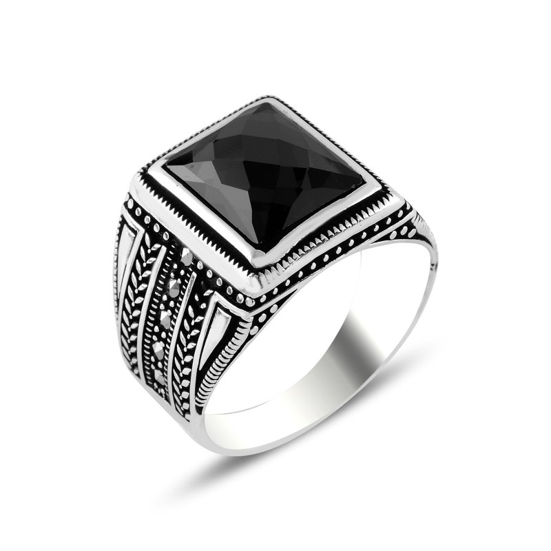 Marcasite%20&%20CZ%20Men’s%20Ring