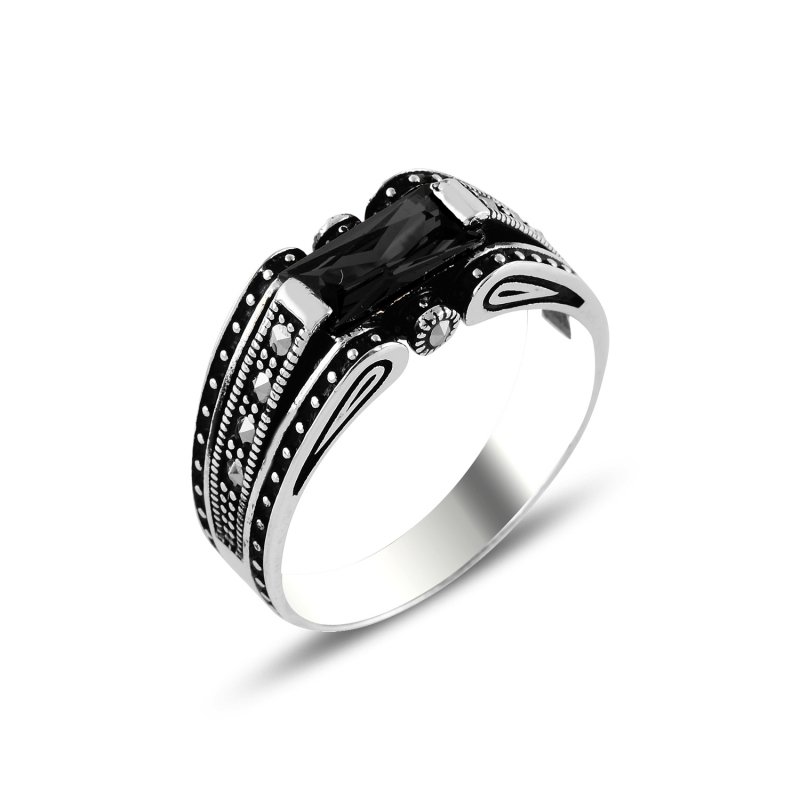 Marcasite%20&%20CZ%20Men’s%20Ring