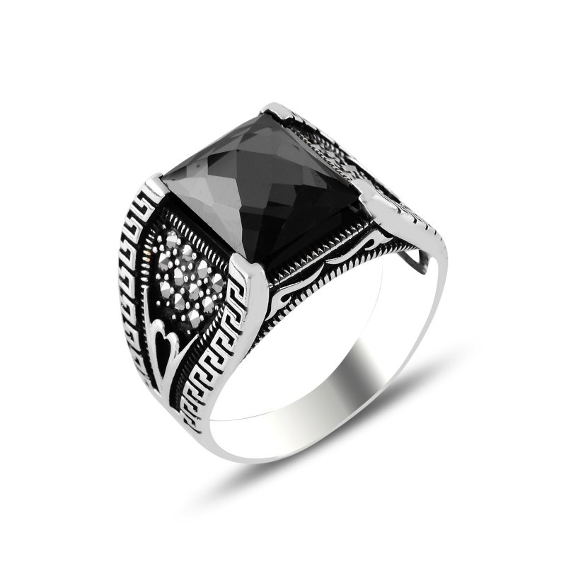 Marcasite%20&%20CZ%20Men’s%20Ring