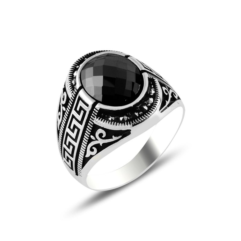 Marcasite%20&%20CZ%20Men’s%20Ring