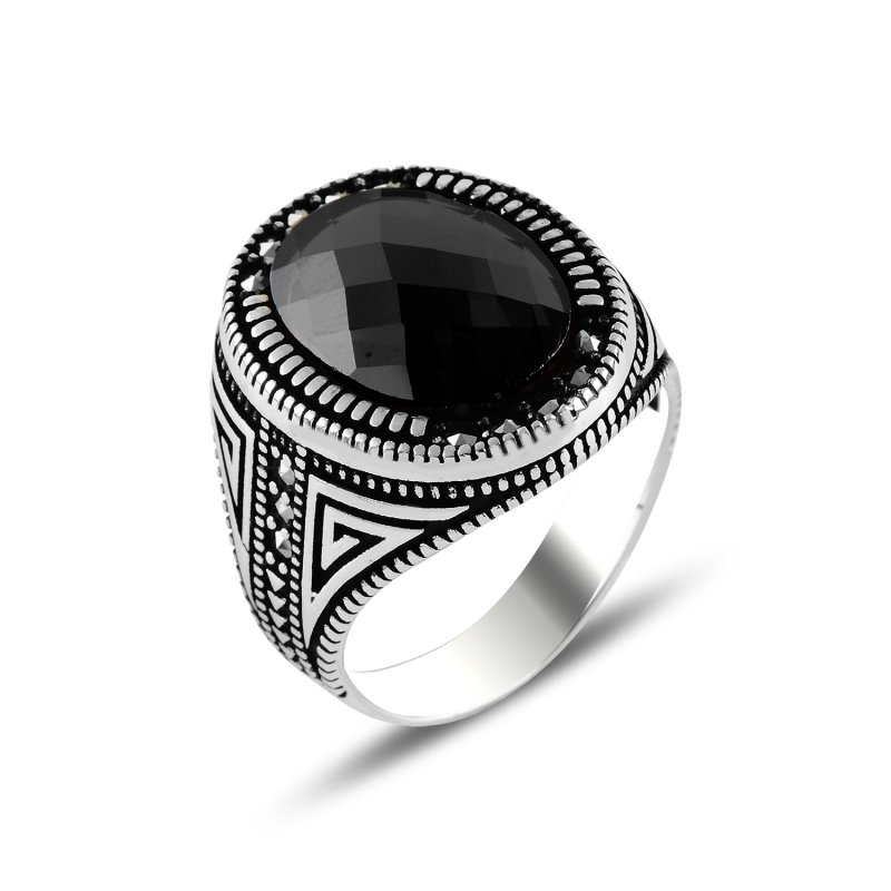 Marcasite%20&%20CZ%20Men’s%20Ring