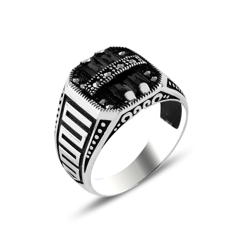 Marcasite%20&%20CZ%20Men’s%20Ring