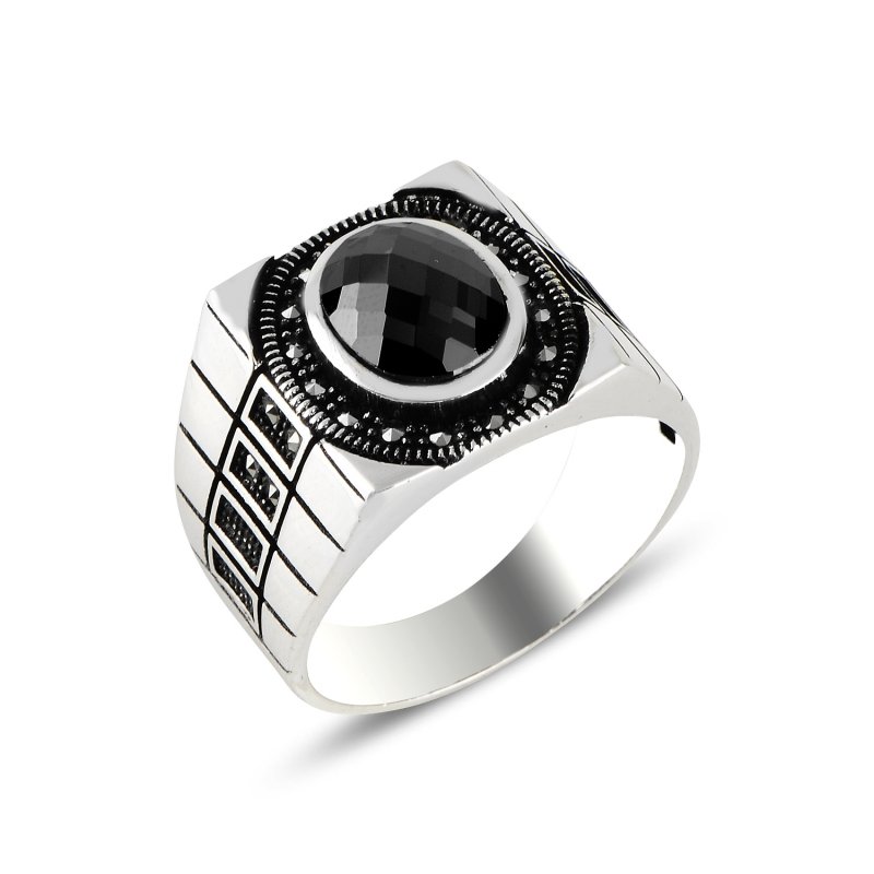 Marcasite%20&%20CZ%20Men’s%20Ring