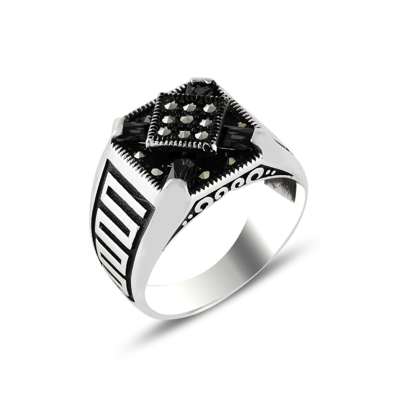 Marcasite%20&%20CZ%20Men’s%20Ring