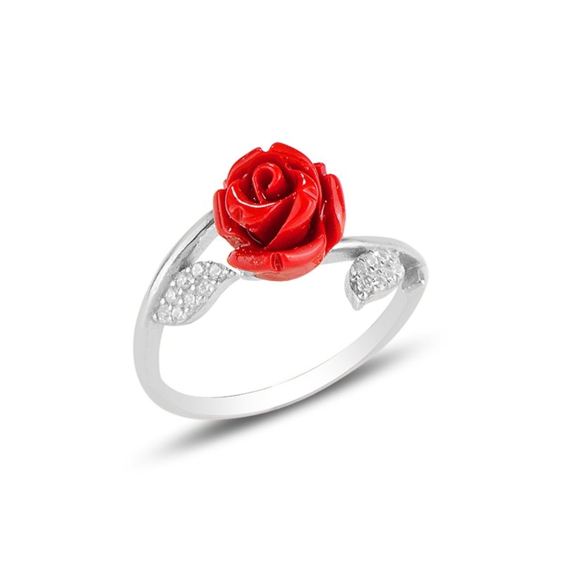 Rose%20&%20CZ%20Adjustable%20Size%20Ring