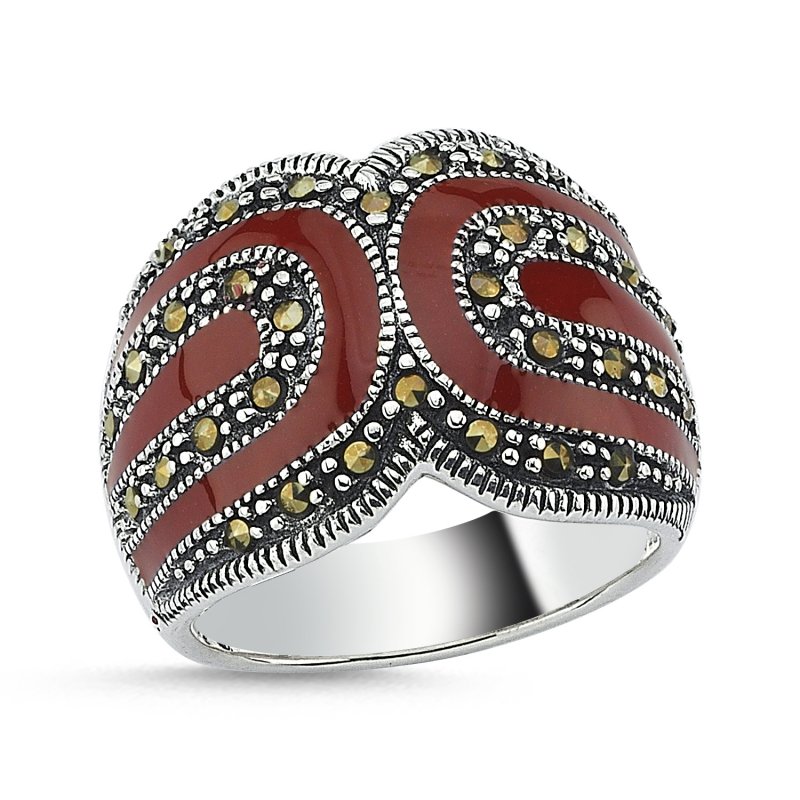 Enamel%20Marcasite%20Ring