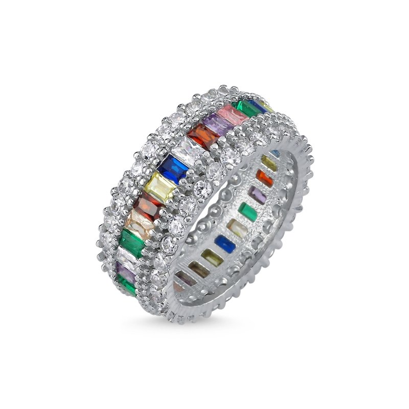 Colored%20Baguette%20CZ%20Eternity%20Ring