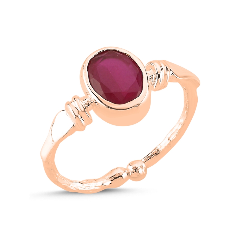 Opaque%20Ruby%20CZ%20Adjustable%20Size%20Ring-Rose%20kaplama