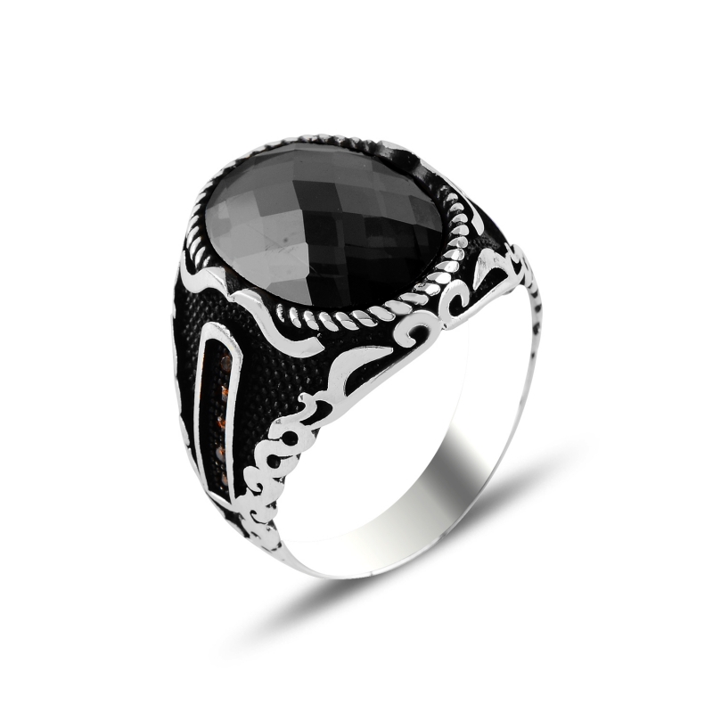 Marcasite%20&%20CZ%20Men’s%20Ring