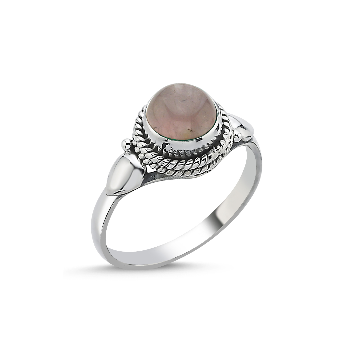 Smoky%20Quartz%20Oval%20&%20Ethnic%20Oxidised%20Ring