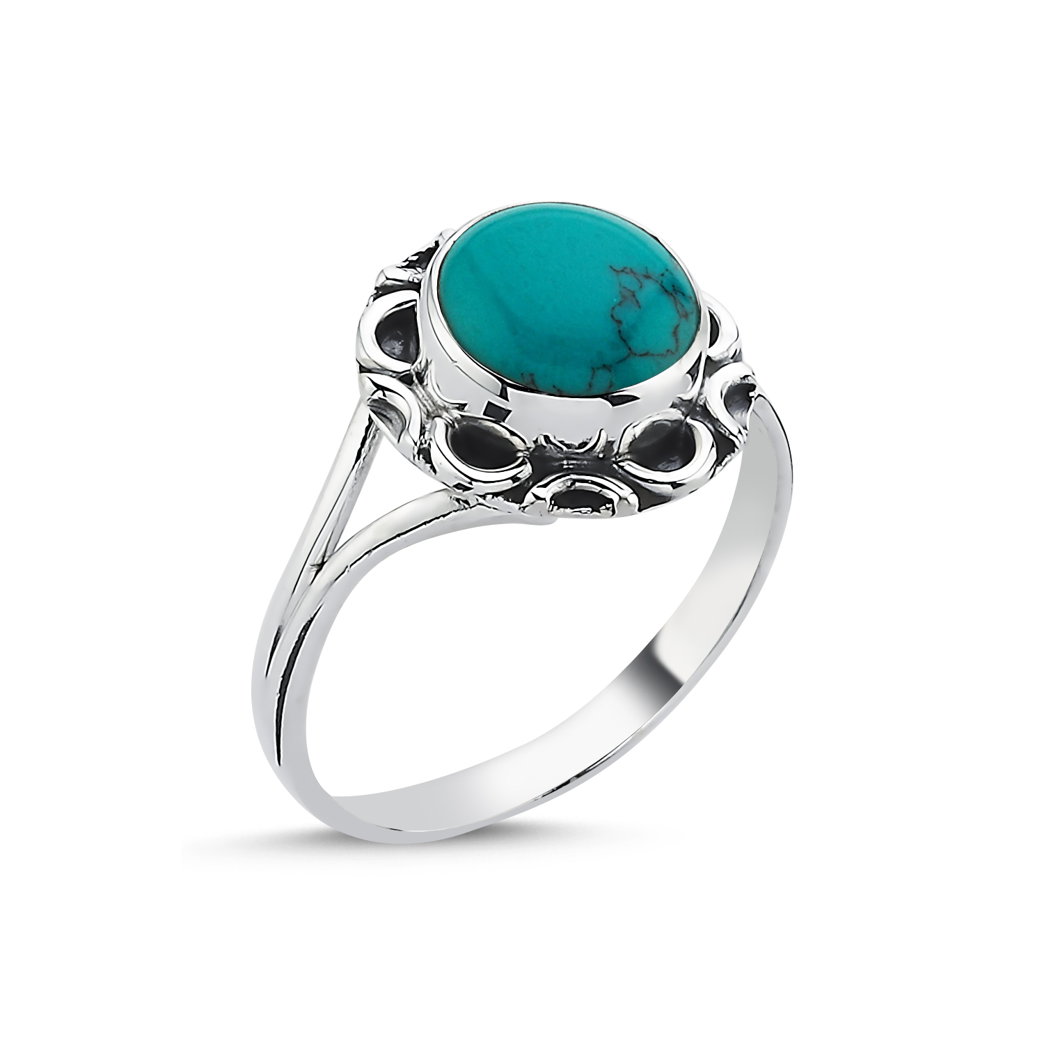 Turquoise%20&%20Ethnic%20Oxidised%20Ring