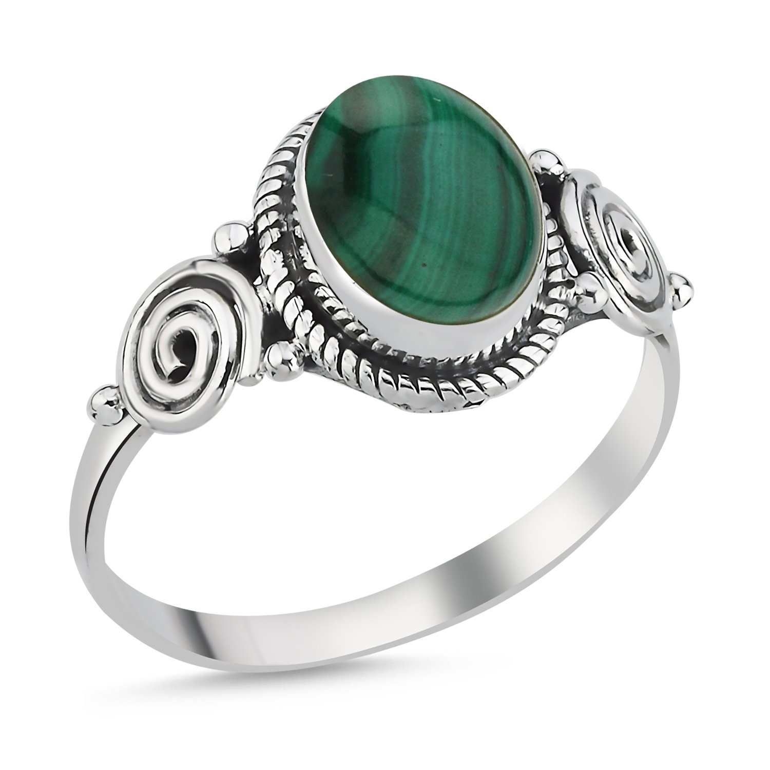 Malachite%20Oval%20&%20Ethnic%20Oxidised%20Ring