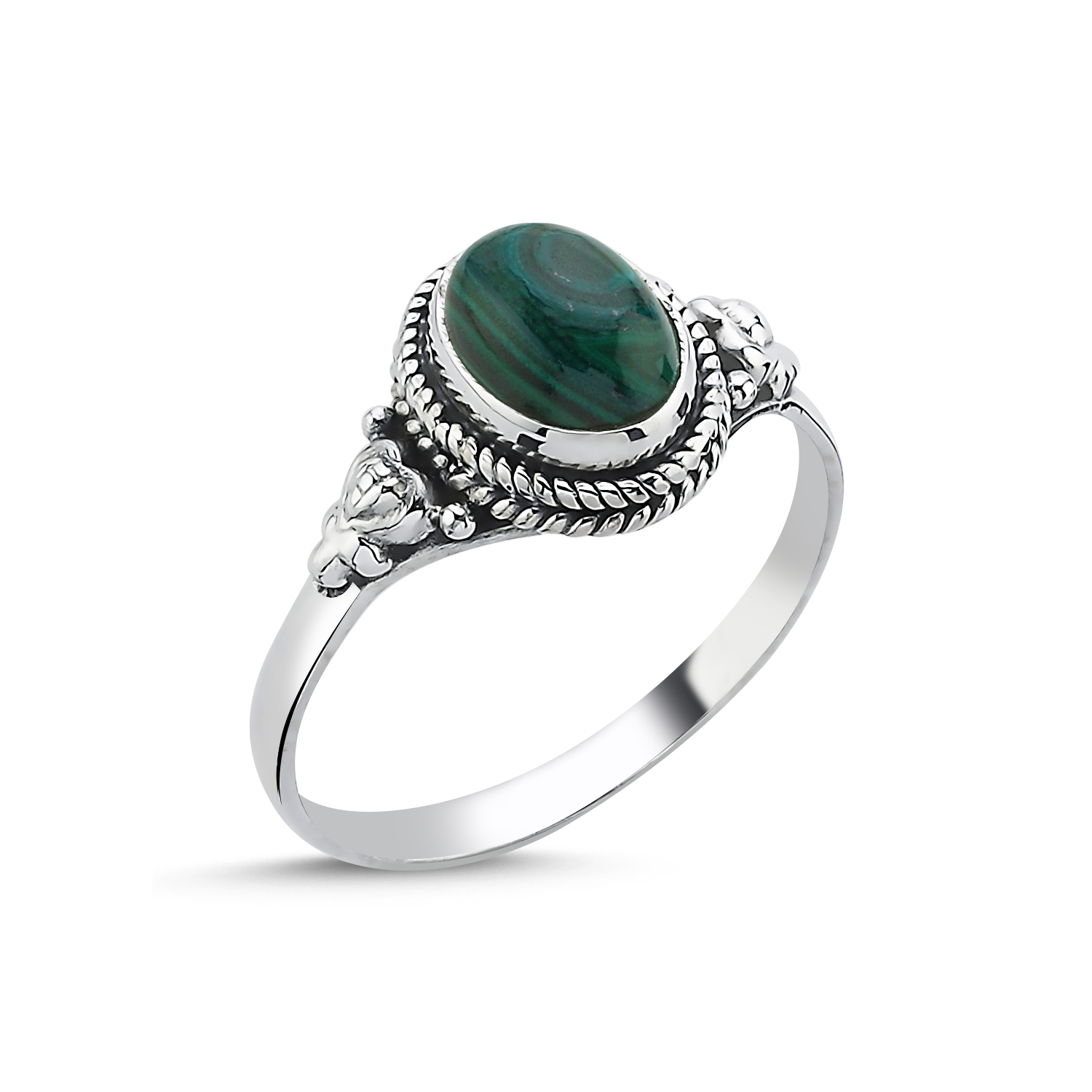 Malachite%20Oval%20&%20Ethnic%20Oxidised%20Ring