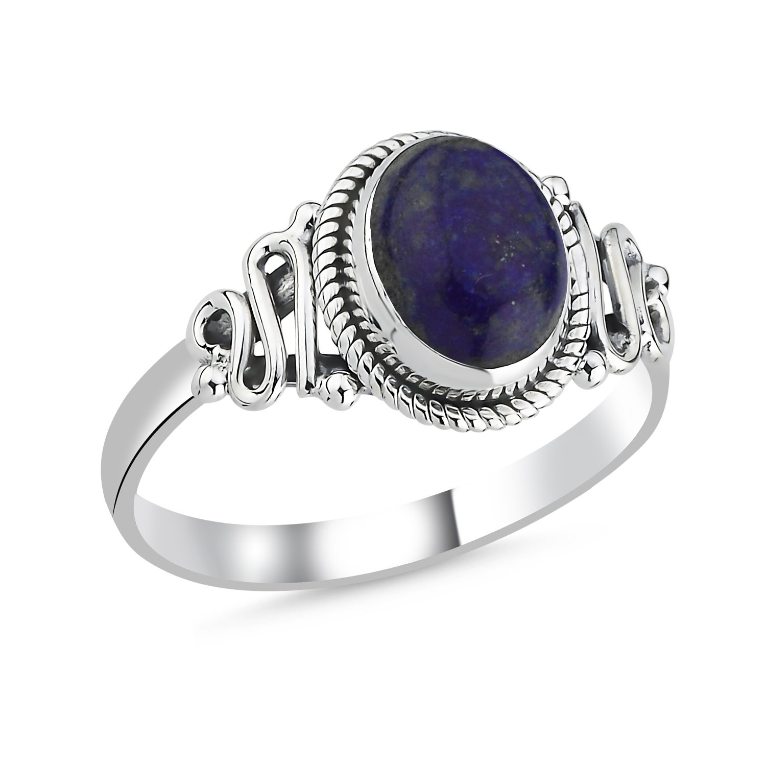 Lapis%20Lazuli%20Oval%20&%20Ethnic%20Oxidised%20Ring