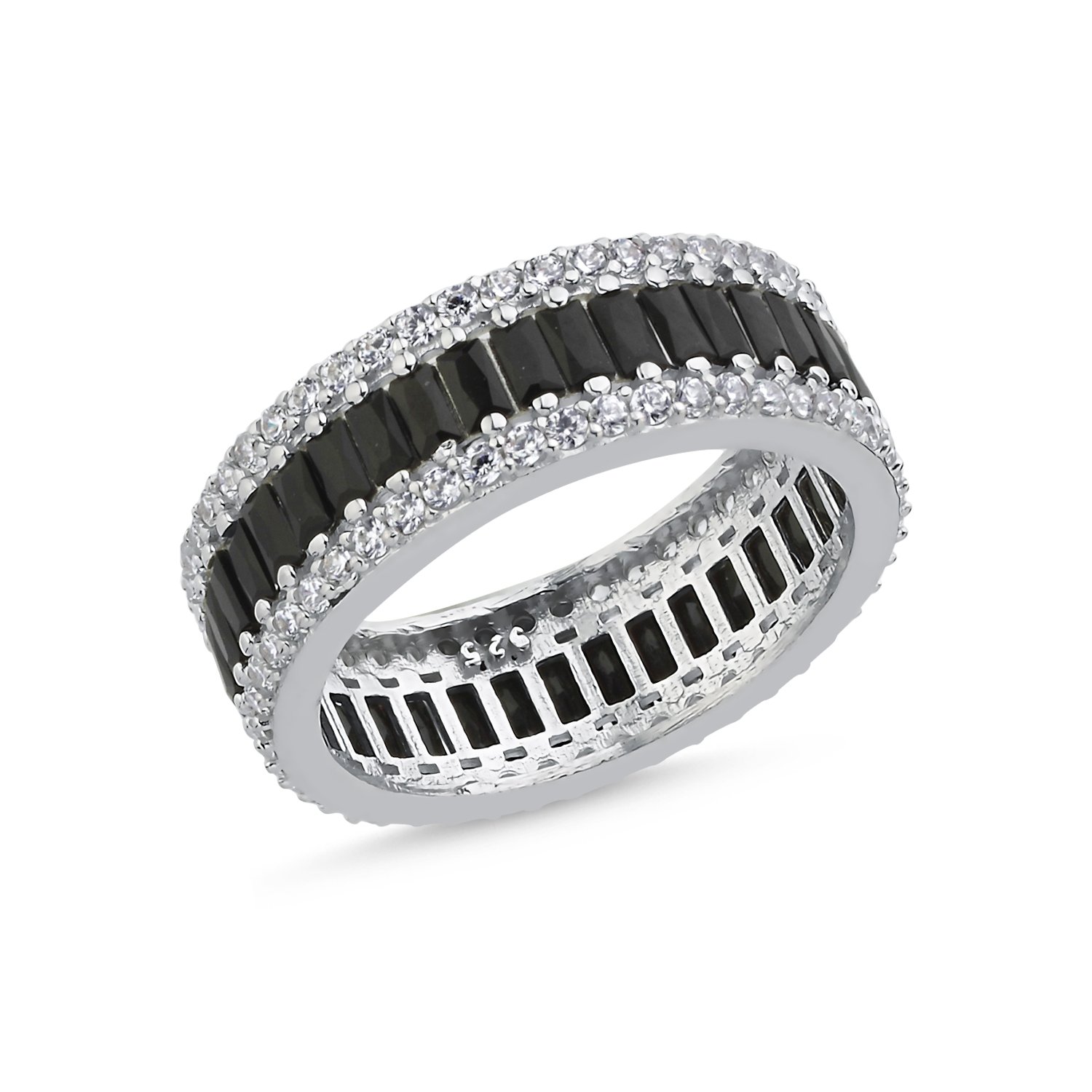 Black%20Baguette%20&%20CZ%20Eternity%20Ring