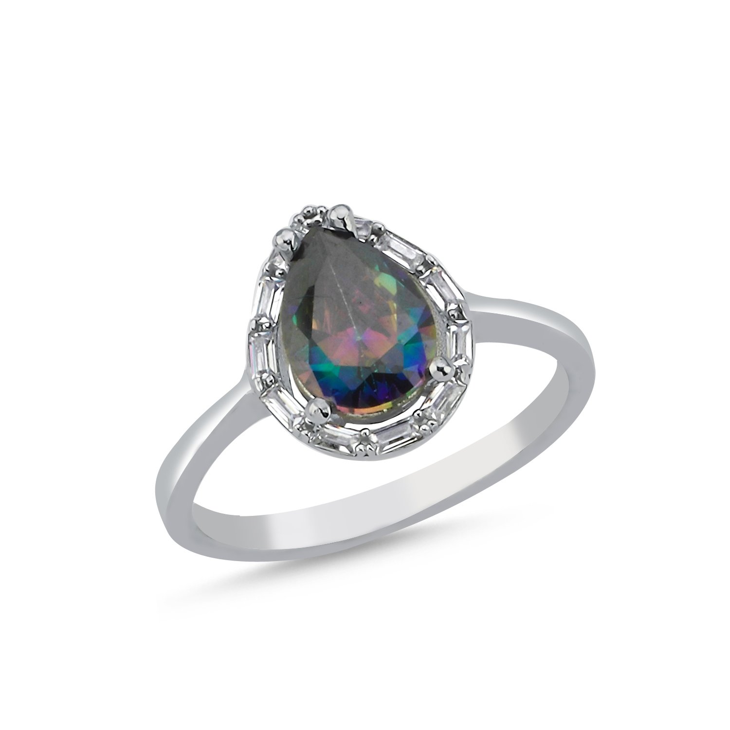 Mystic%20Topaz%20Teardrop%20Baguette%20CZ%20&%20Halo%20Solitaire%20Ring