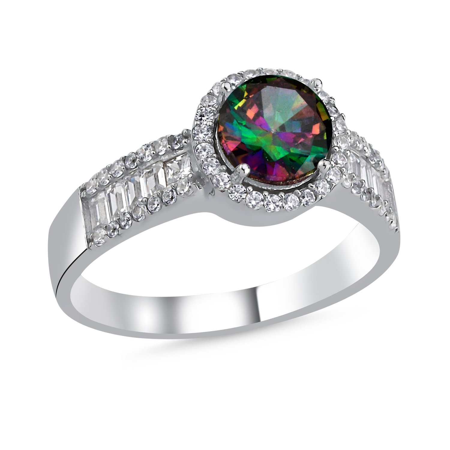 Mystic%20Topaz%20Baguette%20&%20CZ%20Halo%20Solitaire%20Ring