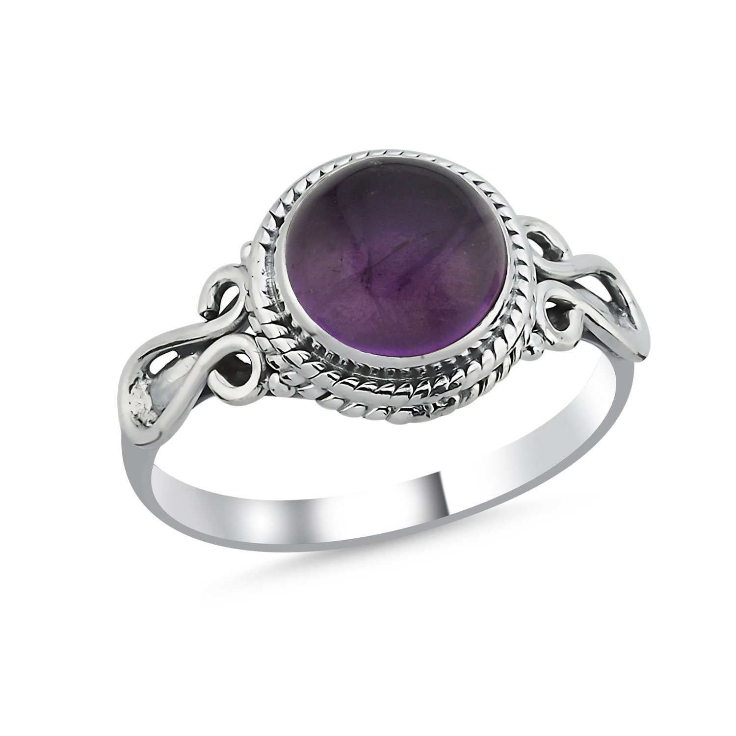 Amethyst%20&%20Ethnic%20Oxidised%20Ring