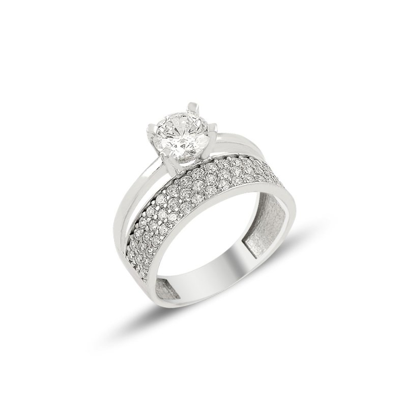 CZ%20Three%20Row%20Half%20Eternity%20&%20Solitaire%20Ring