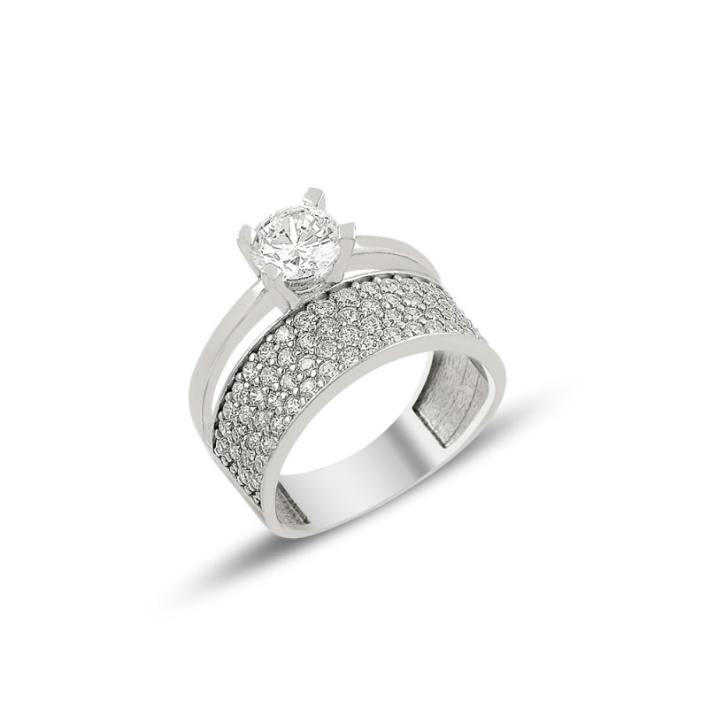 CZ%20Four%20Row%20Half%20Eternity%20&%20Solitaire%20Ring