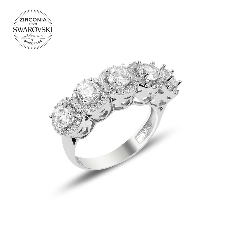 Swarovski%20Zirconia%20Five%20Stone%20Ring