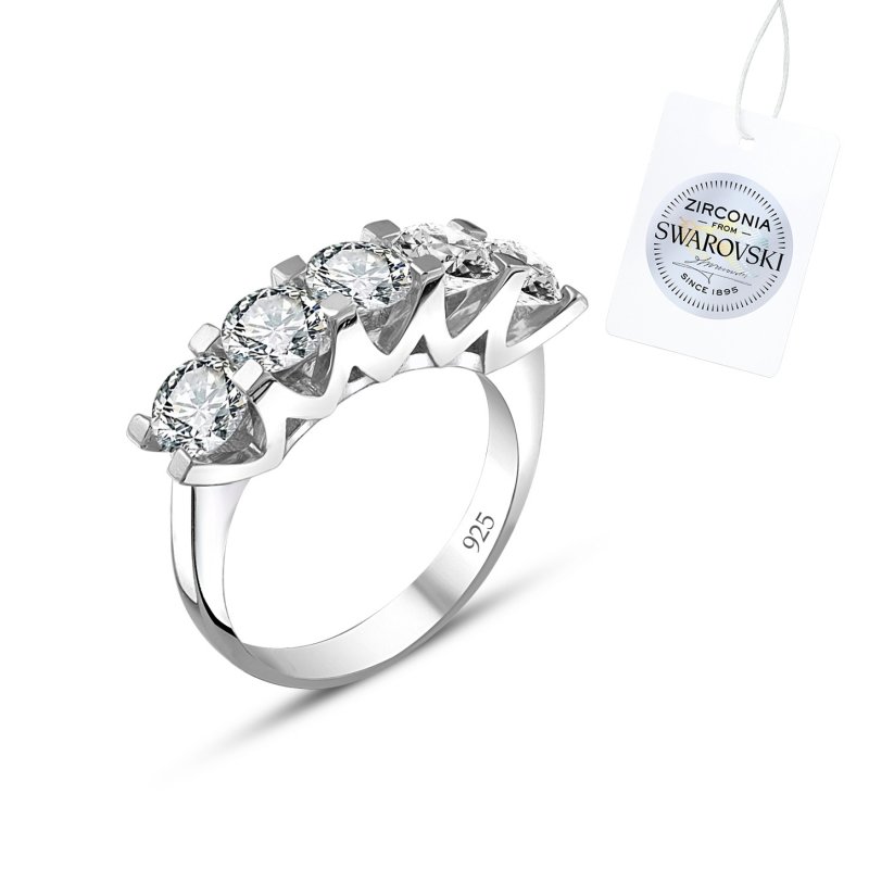 Swarovski%20Zirconia%20Five%20Stone%20Ring