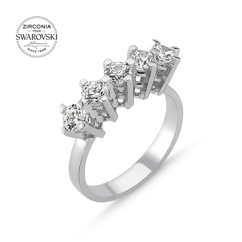 Swarovski%20Zirconia%20Five%20Stone%20Ring