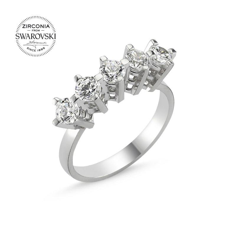 Swarovski%20Zirconia%20Five%20Stone%20Ring