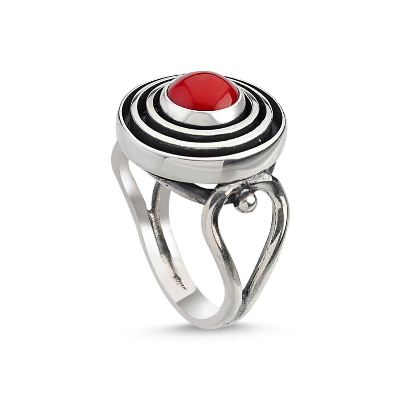 Coral%20Stone%20Handmade%20Ring