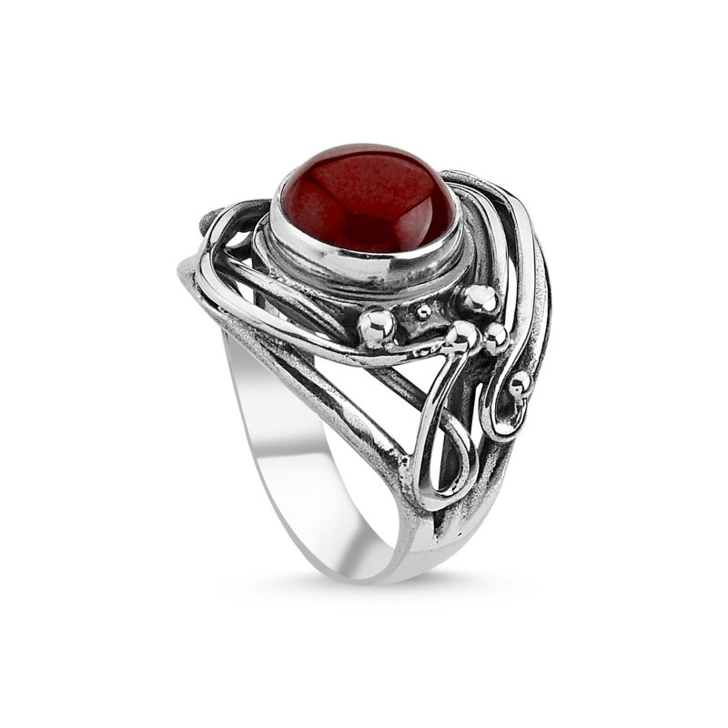 Red%20Agate%20Handmade%20Ring