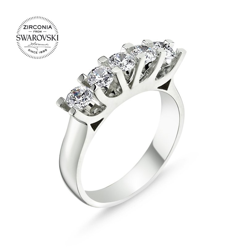 Swarovski%20Zirconia%20Five%20Stone%20Ring