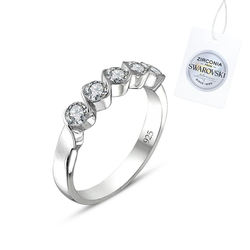 Swarovski%20Zirconia%20Five%20Stone%20Ring