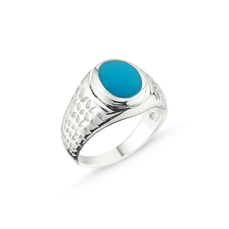 Turquoise%20Enamel%20Kid’s%20Ring