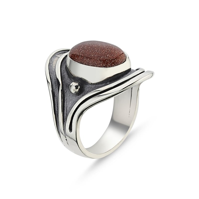 Goldstone%20Handmade%20Ring