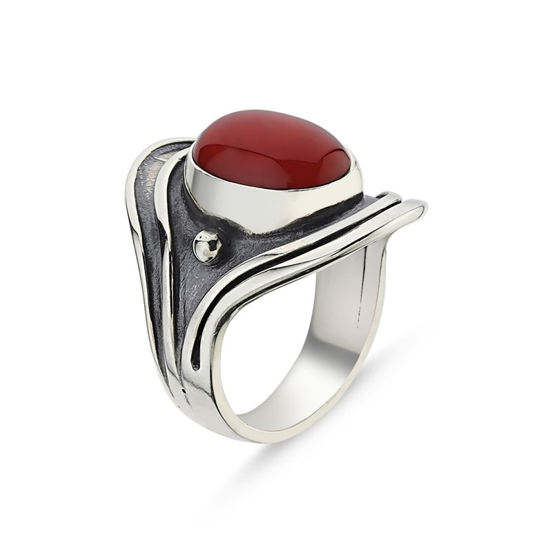 Red%20Agate%20Handmade%20Ring