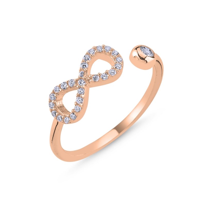 Infinity%20White%20CZ%20Adjustable%20Size%20Ring-Rose%20Gold%20Plated