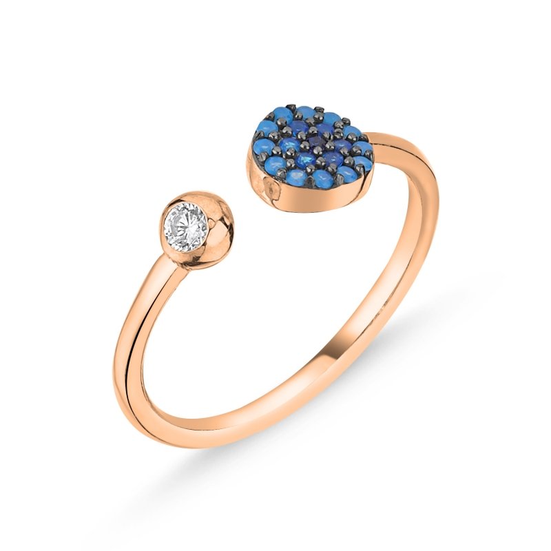 Round%20Shades%20of%20Blue%20CZ%20Adjustable%20Size%20Ring-Rose%20Gold%20Plated