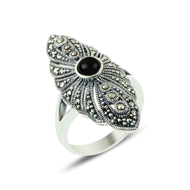 Marcasite%20&%20Onyx%20Ring