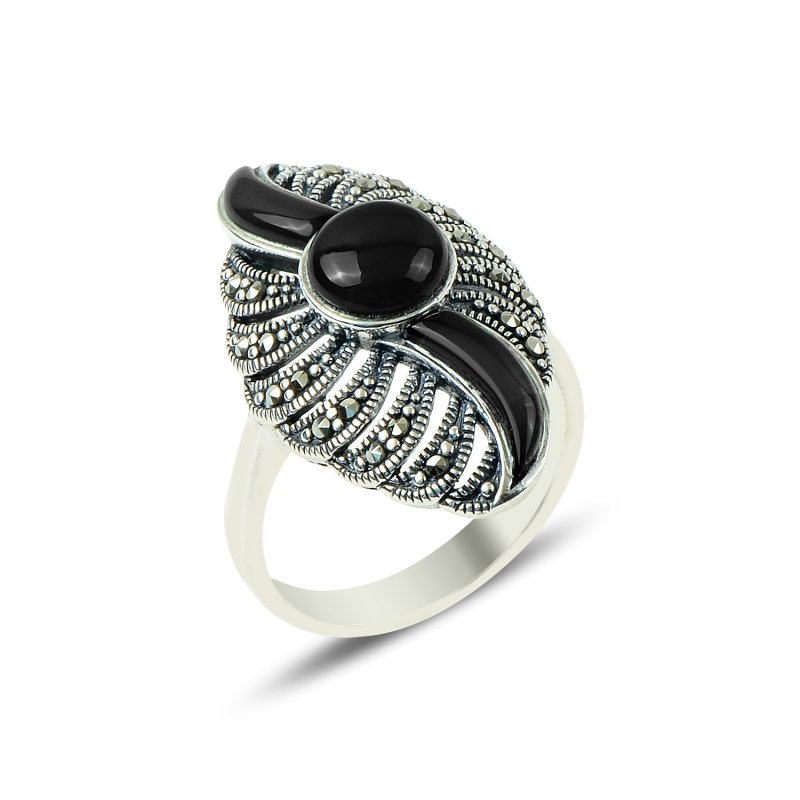 Marcasite%20&%20Onyx%20Ring