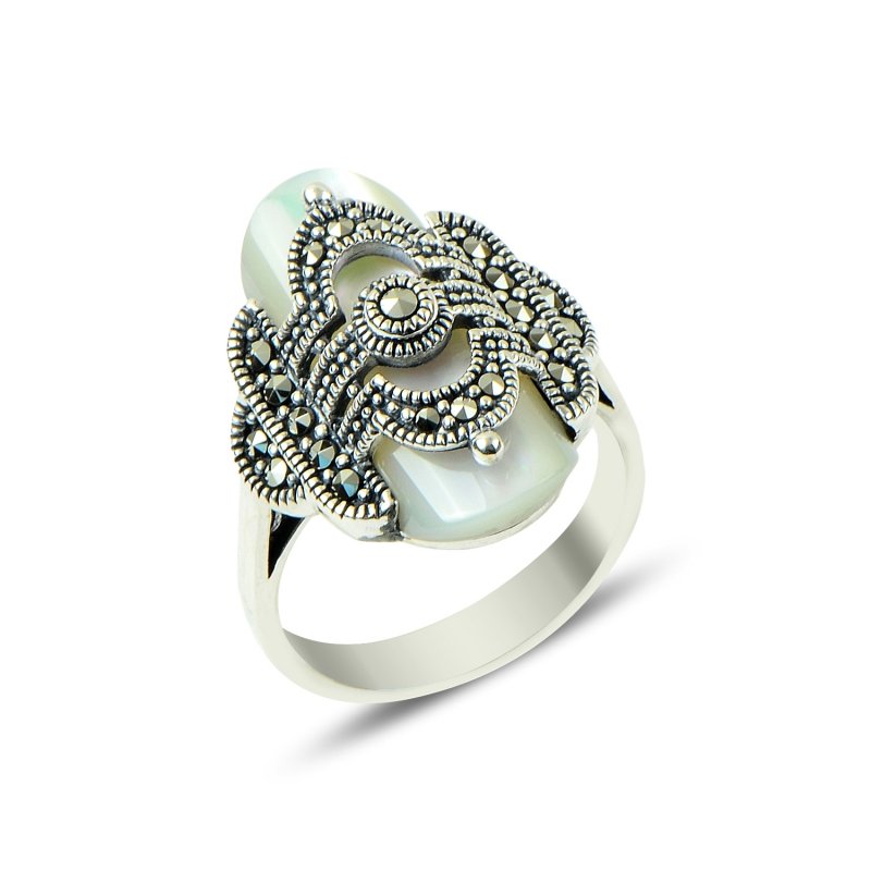 Marcasite%20&%20Mother%20Of%20Pearl%20Ring