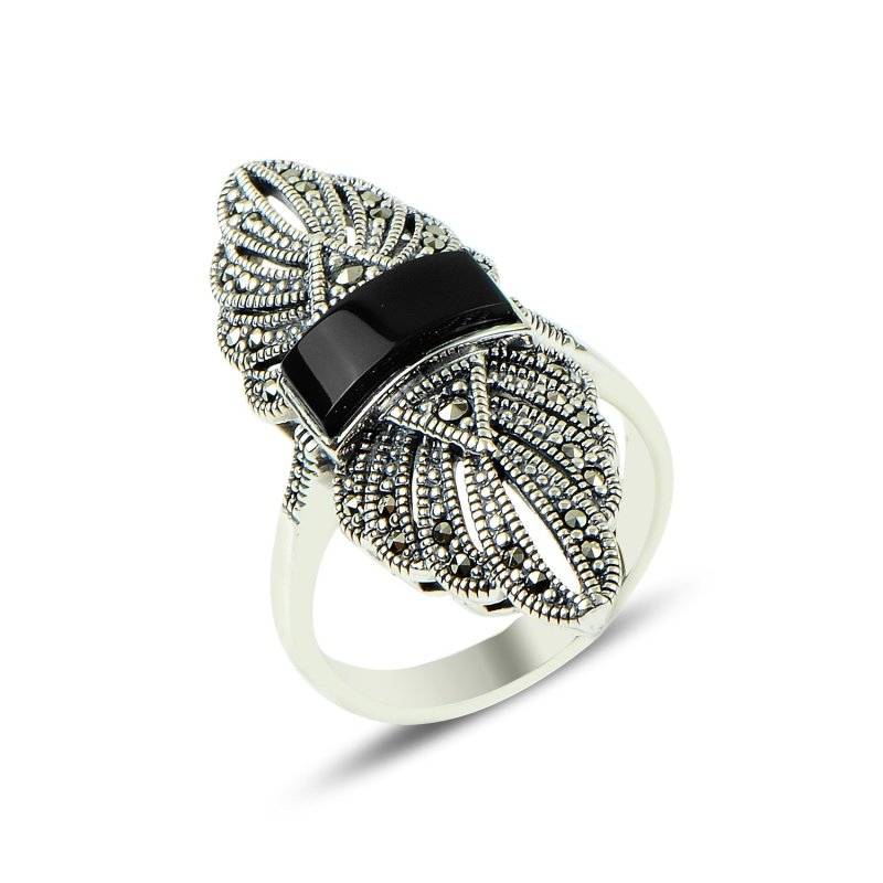 Marcasite%20&%20Onyx%20Ring