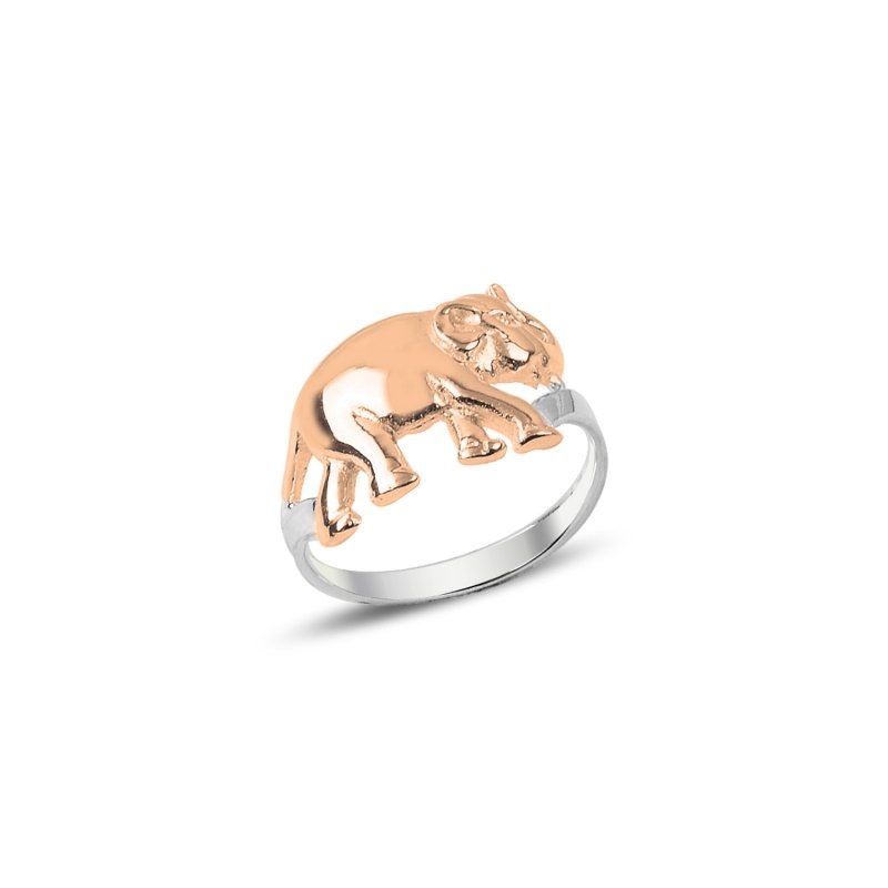 Rose%20Gold%20Plated%20Elephant%20Ring