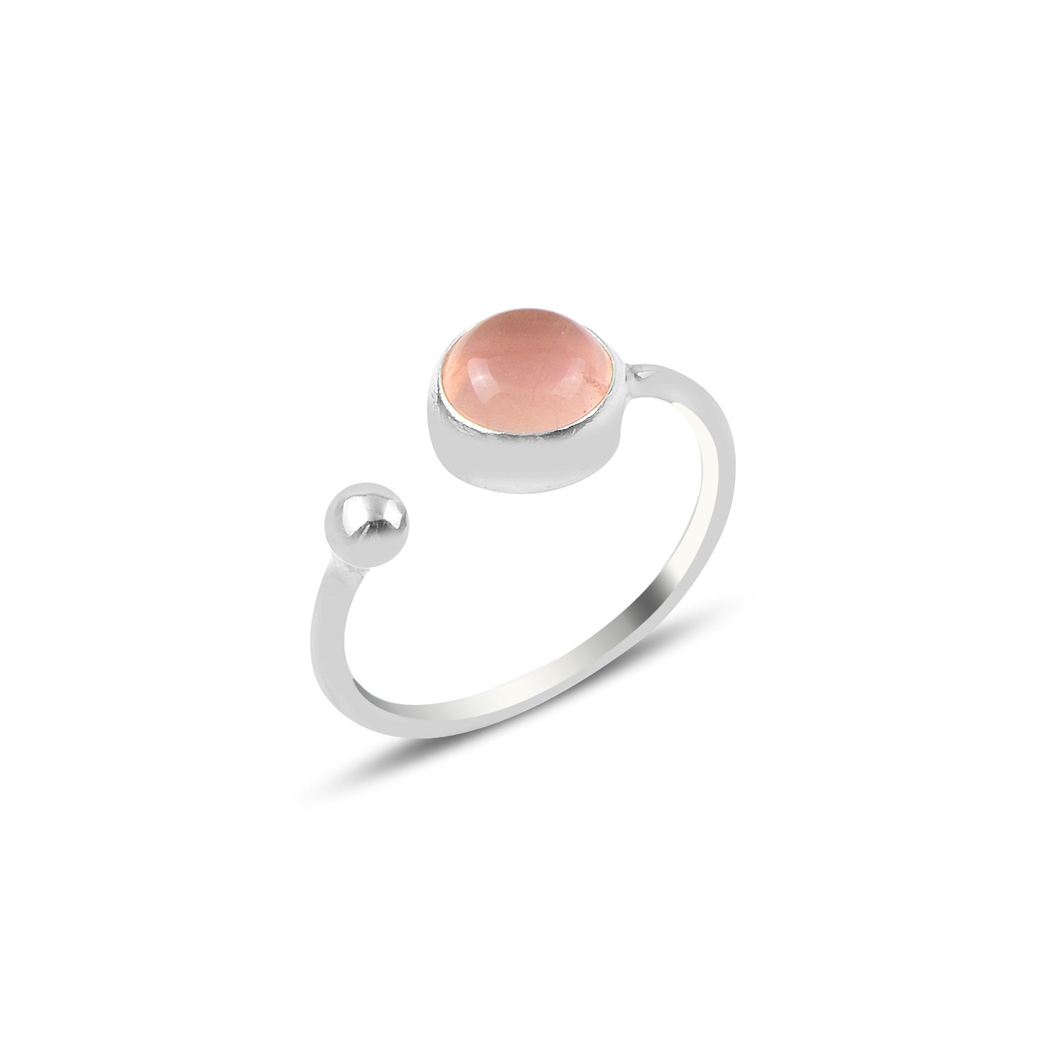 Rose%20Quartz%20Adjustable%20Size%20Ring