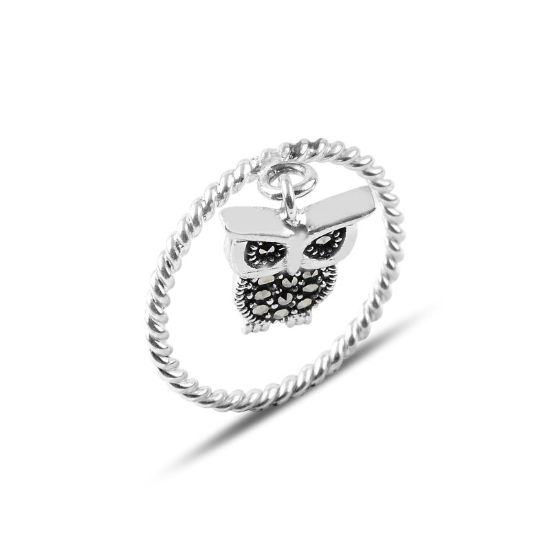 Marcasite%20Dangle%20Owl%20Ring