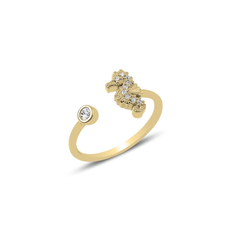 CZ%20Adjustable%20Size%20Seahorse%20Ring