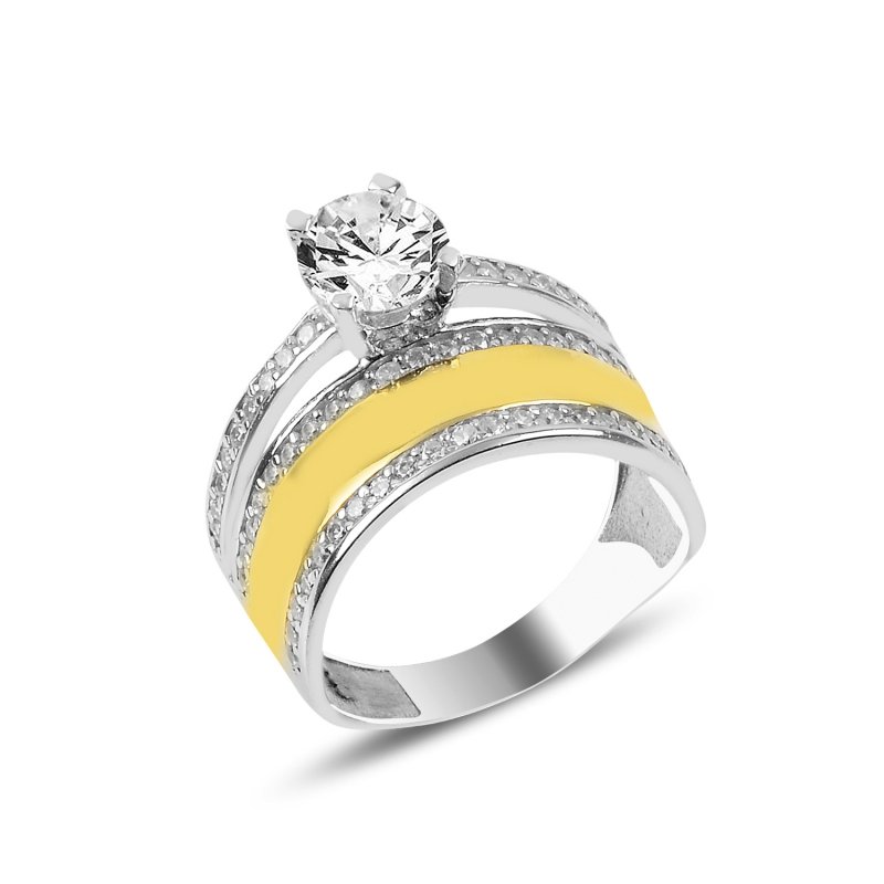 CZ%20Half%20Eternity%20&%20Solitaire%20Ring