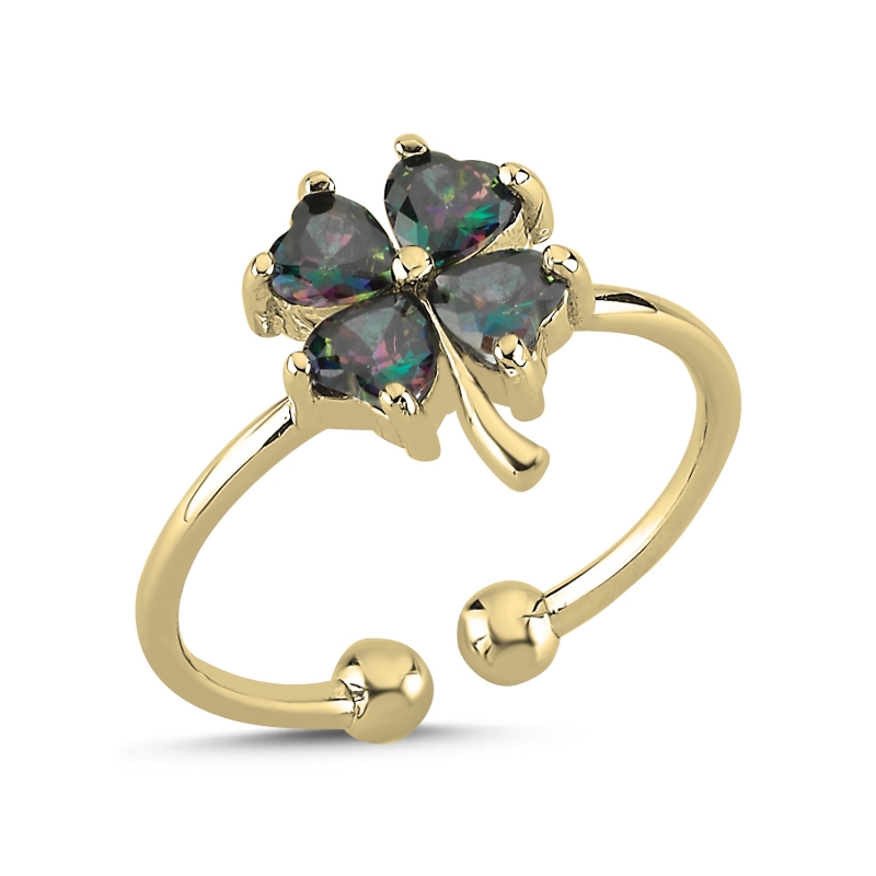 Mystic%20Topaz%20CZ%20Clover%20Ring-Gold%20Plated